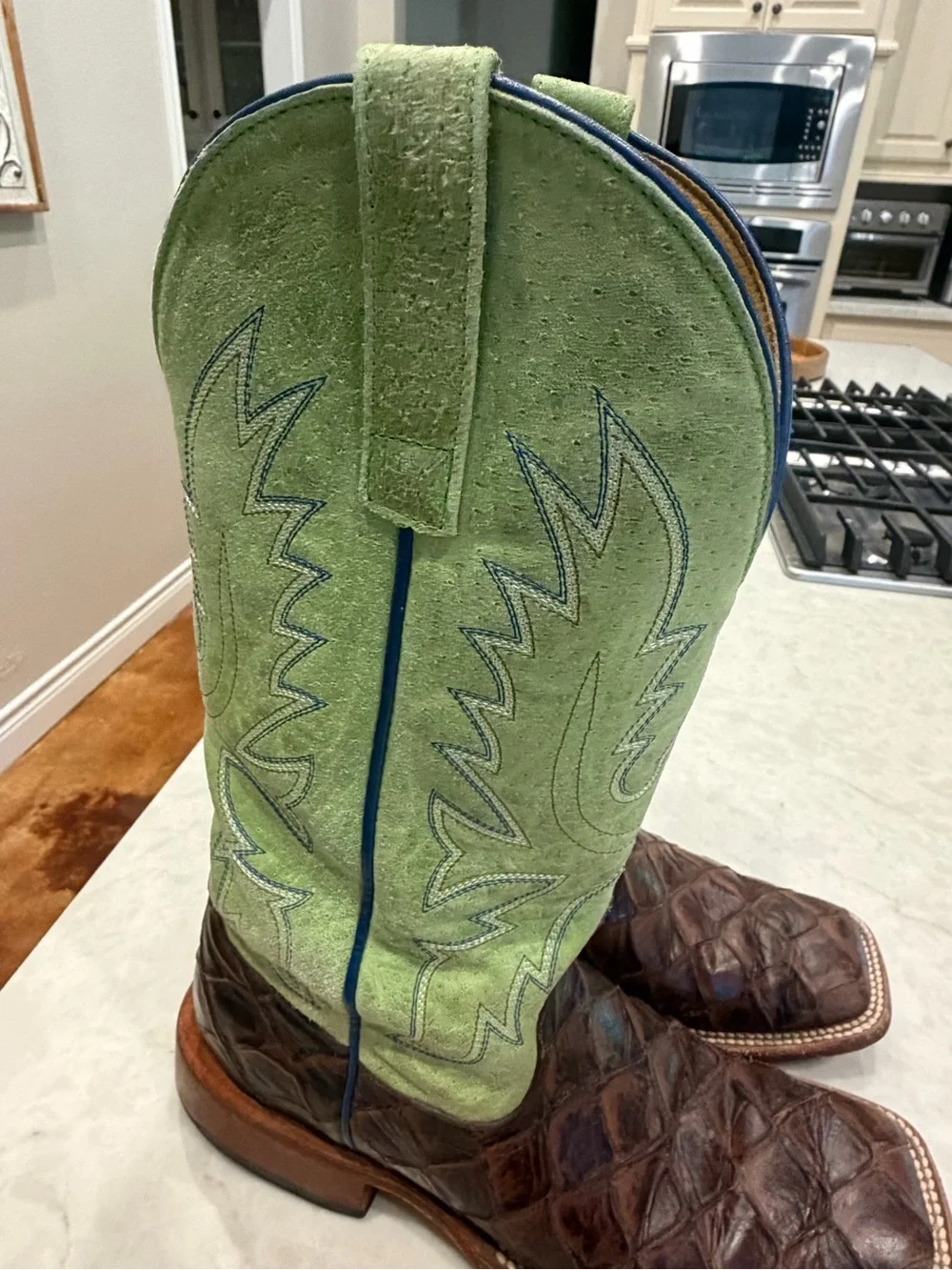 Horsepower Boots stylish green